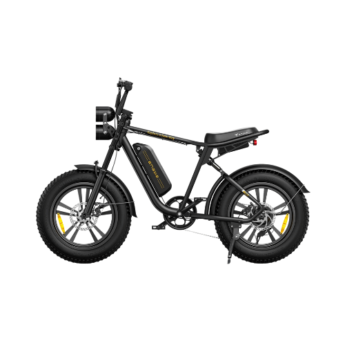 Engwe M20 Electric Bike 1000W 47 miles+47 miles Dual Suspension Long Range E-bike, Black